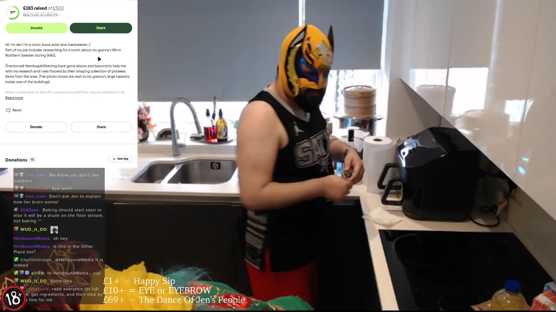 Sudden husbeard appearance